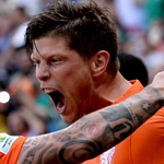 Hollanda basını, Meksika galibiyetinde en önemli rolün Huntelaar'a ait olduğu görüşünde birleşti