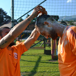 Galatasaray'ın idmanında keyifli anlar yaşandı...