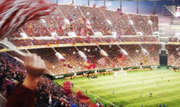 Roma'nın yeni stadı göz kamaştırıyor! 