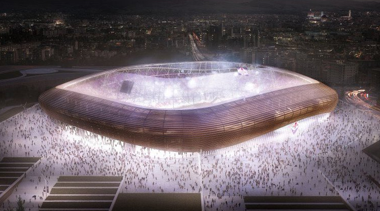 İşte Fiorentina'nın yeni mabedi!