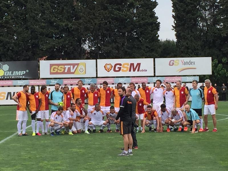 Galatasaray'ın efsaneleri bir araya geldi