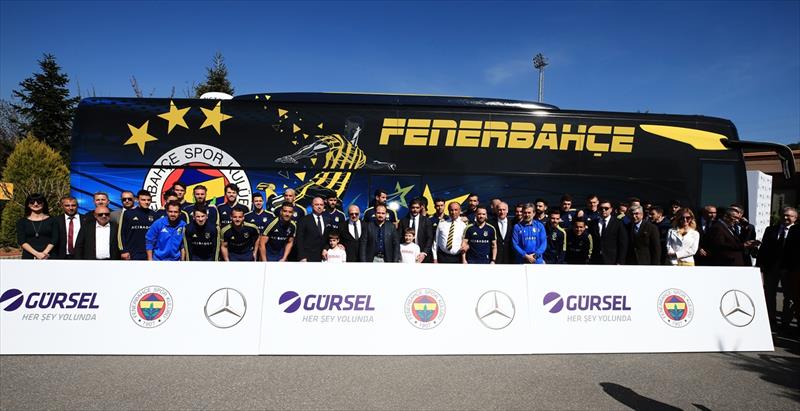 Fenerbahçe yeni otobüsüne kavuştu