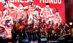 Basketbolda dünya şampiyonu İspanya ülkesine döndü