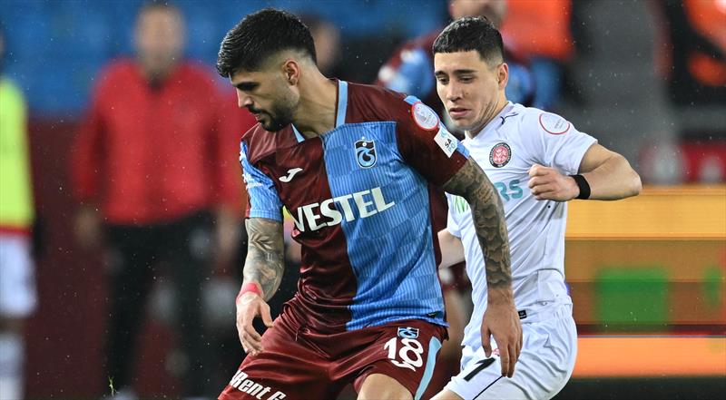 Trabzonspor - VavaCars Fatih Karagümrük maçının öne çıkan notları