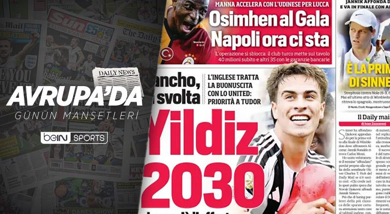 Avrupa'da günün spor manşetleri burada...