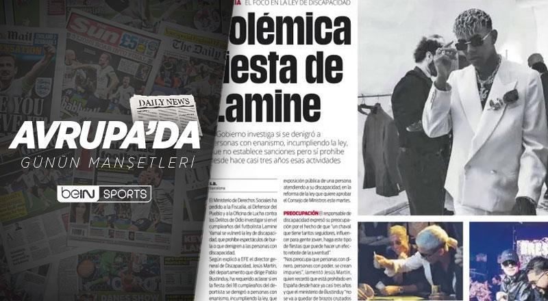 Avrupa'da günün spor manşetleri burada...