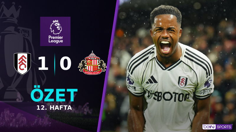 Fulham 1-0 Sunderland Maç Özeti
