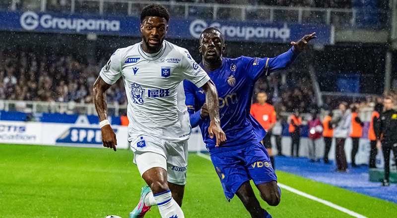 Auxerre 1-2 Monaco Maç Özeti