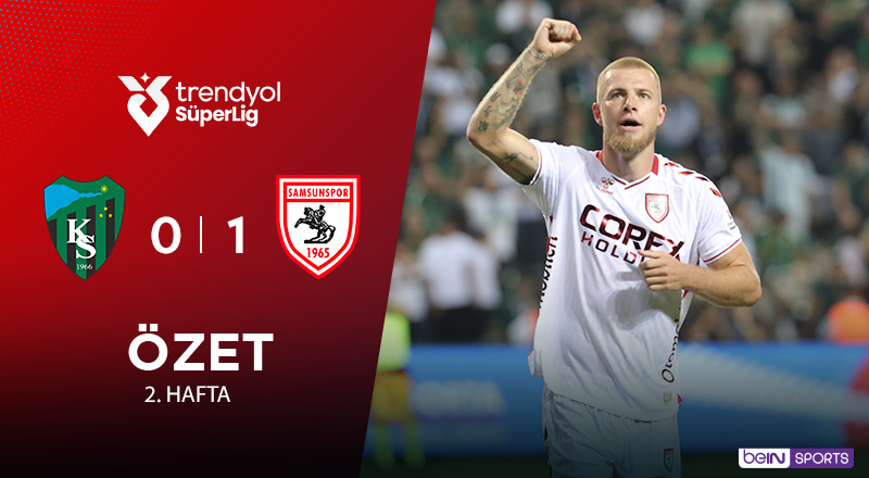 Kocaelispor 0-1 Samsunspor Maç Özeti