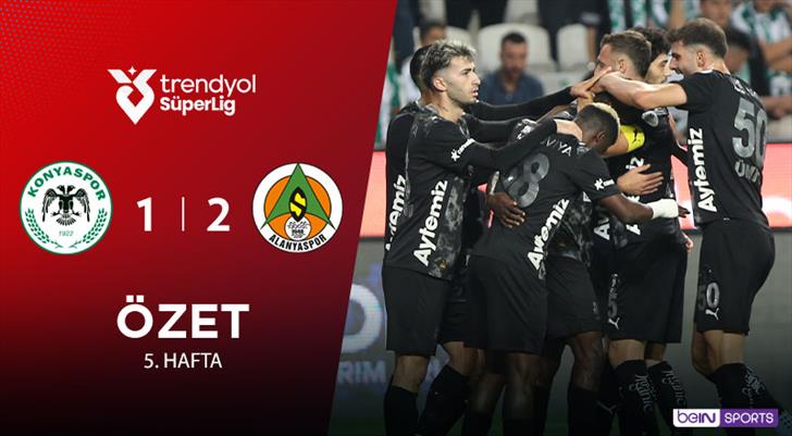Tümosan Konyaspor 1-2 Corendon Alanyaspor Maç Özeti