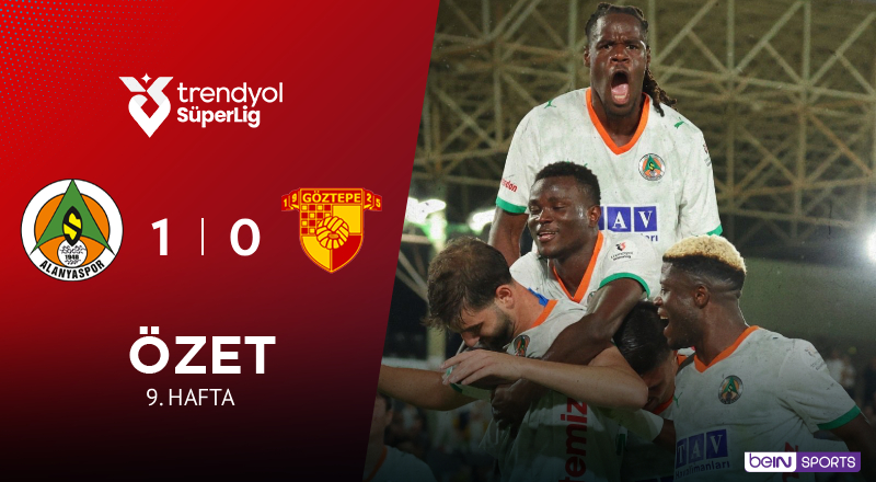 Corendon Alanyaspor 1-0 Göztepe Maç Özeti