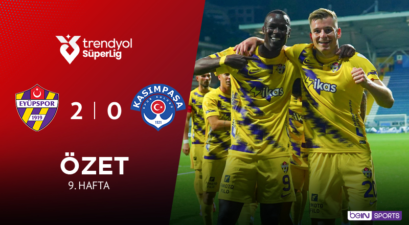 ikas Eyüpspor 2-0 Kasımpaşa Maç Özeti