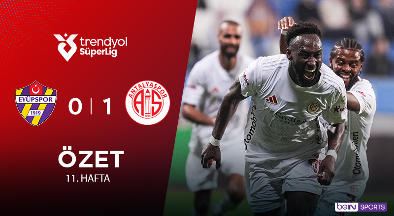 ikas Eyüpspor 0-1 Hesap.com Antalyaspor Maç Özeti