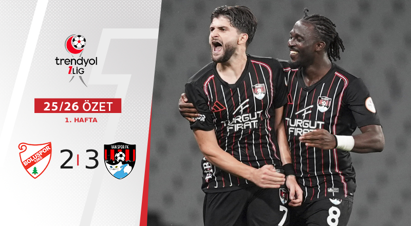 Boluspor  2-3 İmaj Altyapı Van Spor FK Maç Özeti
