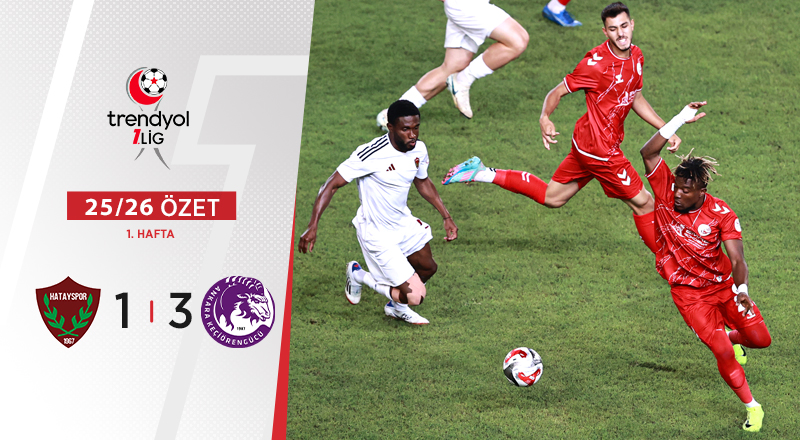 Atakaş Hatayspor 1-3 Emre Gökdemir İnşaat Ankara Keçiörengücü Maç Özeti