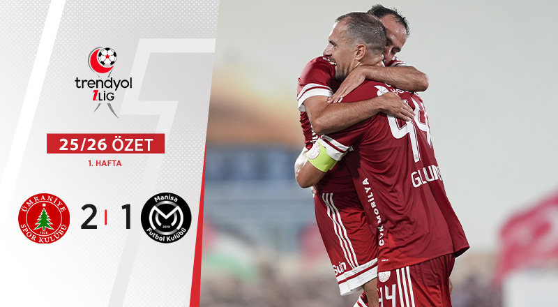Eminevim Ümraniyespor  2-1 Manisa FK Maç Özeti