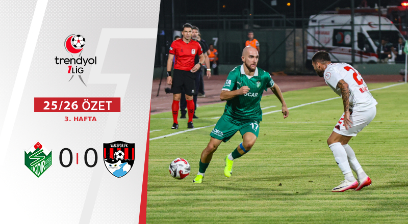 Alagöz Holding Iğdır FK 0-0 İmaj Altyapı Van Spor FK Maç Özeti
