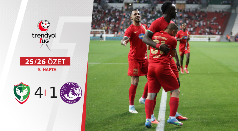 Amed Sportif Faaliyetler 4-1 Emre Gökdemir İnşaat Ankara Keçiörengücü Maç Özeti