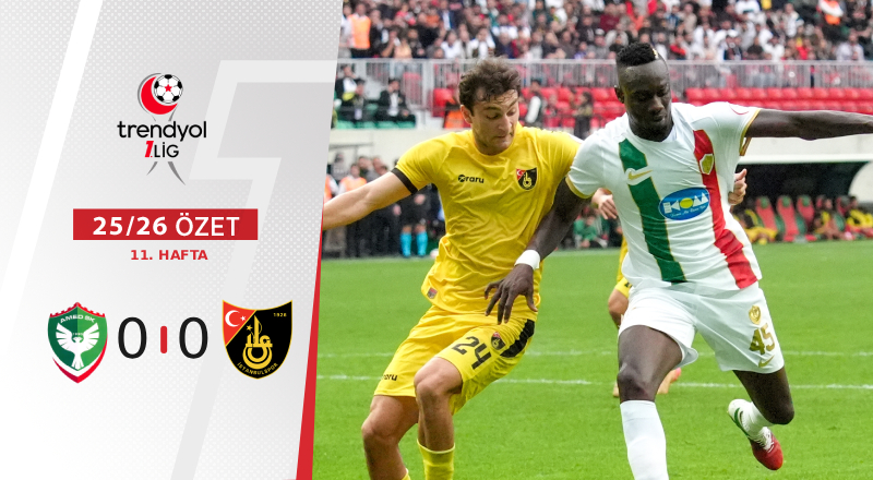 Amed Sportif Faaliyetler 0-0 İstanbulspor Maç Özeti