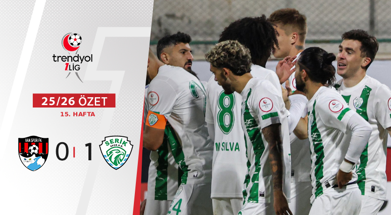 İmaj Altyapı Van Spor FK 0-1 Serik Spor Futbol A.Ş. Maç Özeti