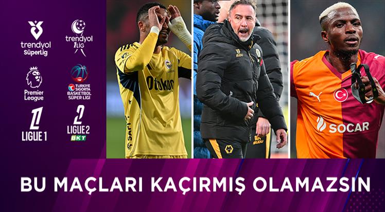 Haftaya damga vuran 10 maçın özeti burada