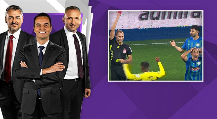 Çaykur Rizespor - Fenerbahçe maçının tartışmalı pozisyonları TRİO'da konuşuldu